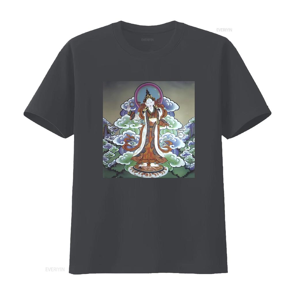 Achi Chokyi Drolma Dharma Protector Dharmapala Budha T Shirt for Fashion Casual vintage Washed Stretched homme Slightly graphic