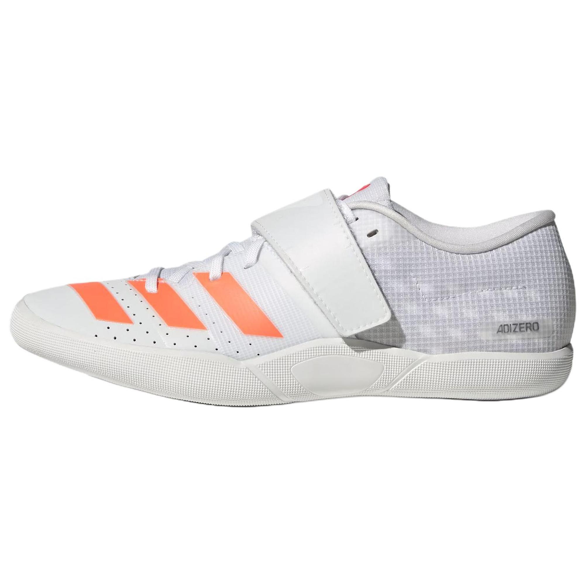 adidas Adizero Throws Удобная посадка Мужская спортивная обувь Белый JQ0808 42