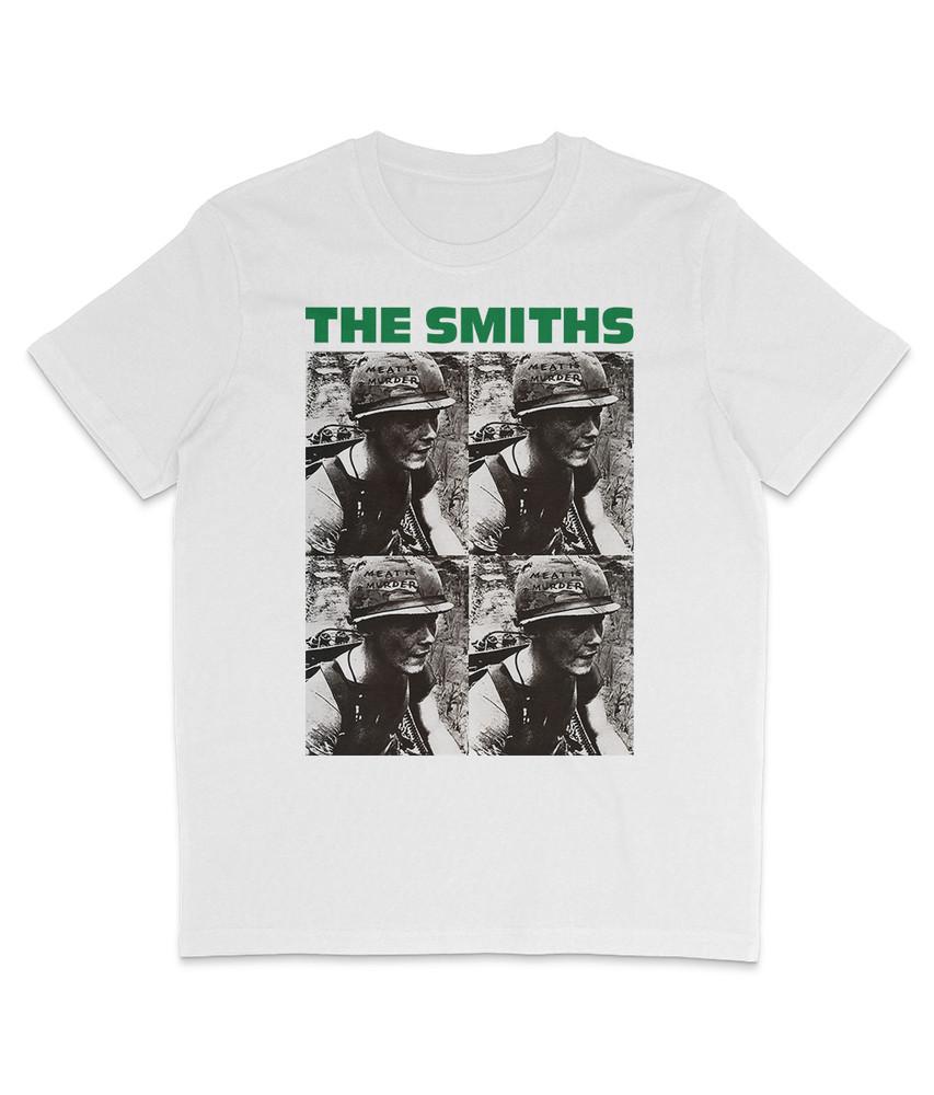

The Smiths - Meat Is Murder - Promo - 1985 - Organic T-Shirt - Morrissey - Marr XL