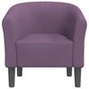 Club Chair Purple Fabric