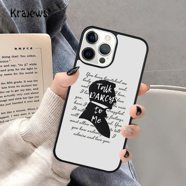 Pride And Prejudice Soft Phone Case For iPhone 17 Air 16 15 14 Max Plus 11 12 13 Pro Max Phone Cover coque Fundas
