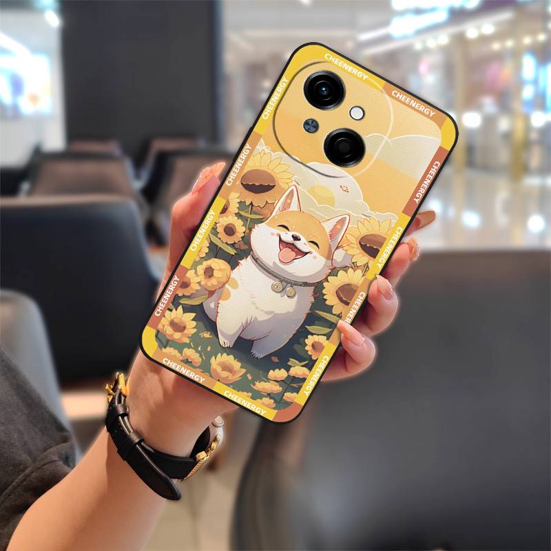 Silicone Dirt-resistant Phone Case For Tecno POP9 4G/Spark GO 1/KL4 Cartoon Phone Pouch Shockproof Back Cover TPU Cute