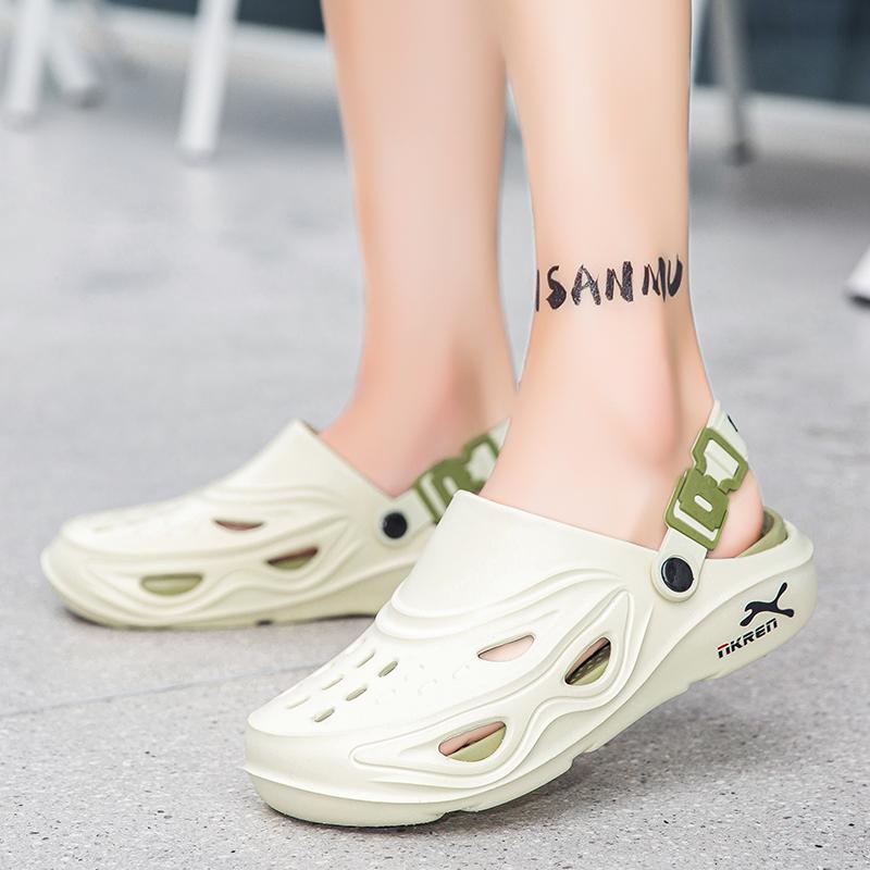 Grote Heren Zomer Buitensporten Strand Schoenen Sandalen Pantoffels Koppel's Huis Anti-Slip Buiten Vrijetijds Sandalen