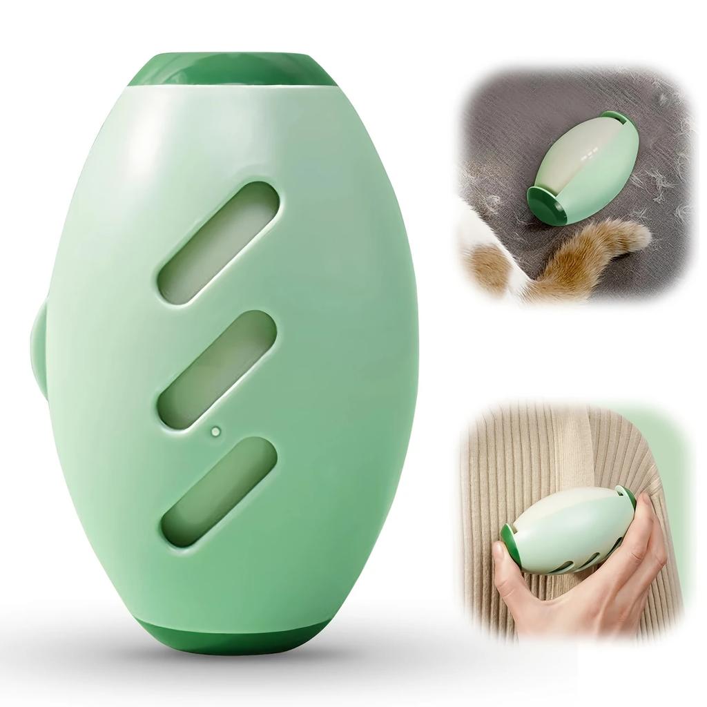 High-Quality Manual Lint Roller - Reusable & Washable Pet Hair Remover, Powerful Dust Cleaning with Durable Plastic Handle