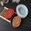 3D Wings Angel Girl Silicone Soap Mold DIY Embossed Flower Girl Candle Resin Plaster Making Tool Mould Cake Decor Gifts