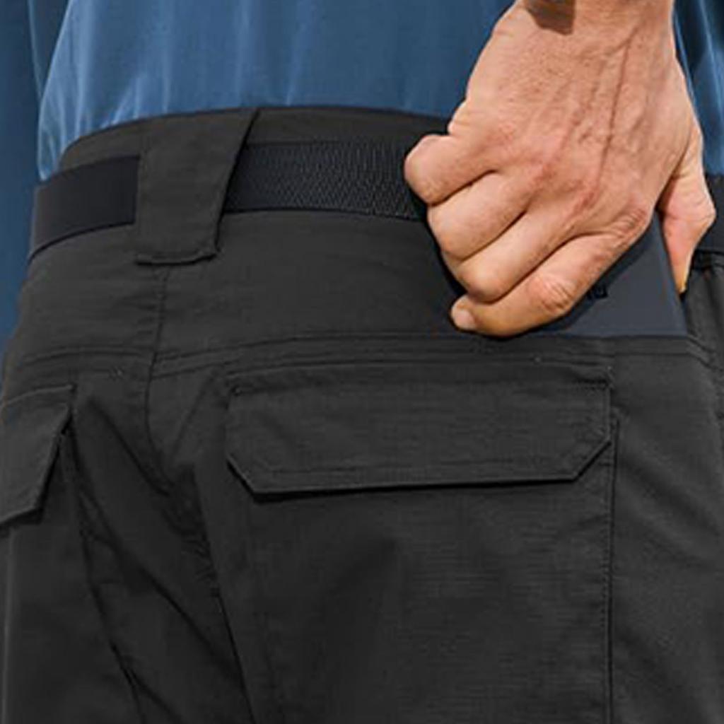 Mens Pants Ripstop Cargo Work Pants With Multi-pocket Breathable Hiking Mountaineering Camping Construction Pants