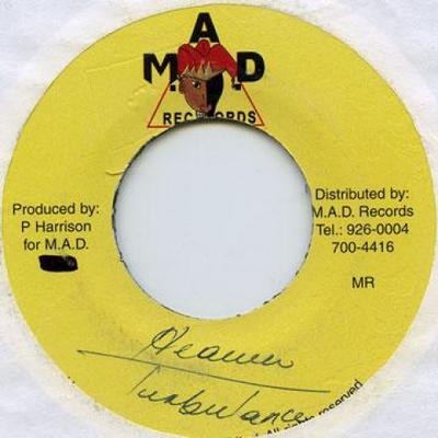 7-tums Skiva TURBULENCE - Heaven MAD Records 2002 Jamaica Reggae, Ska & Dub