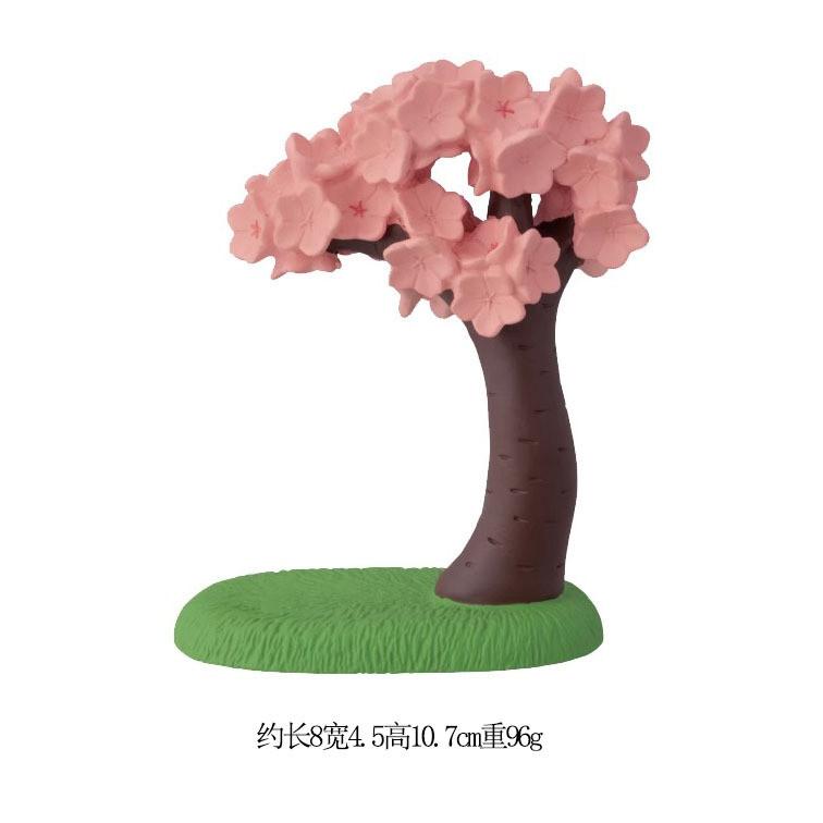 Cherry Blossom Cat Resin Craft With Cute Cat Figurine For Collectors And Gift Ideas