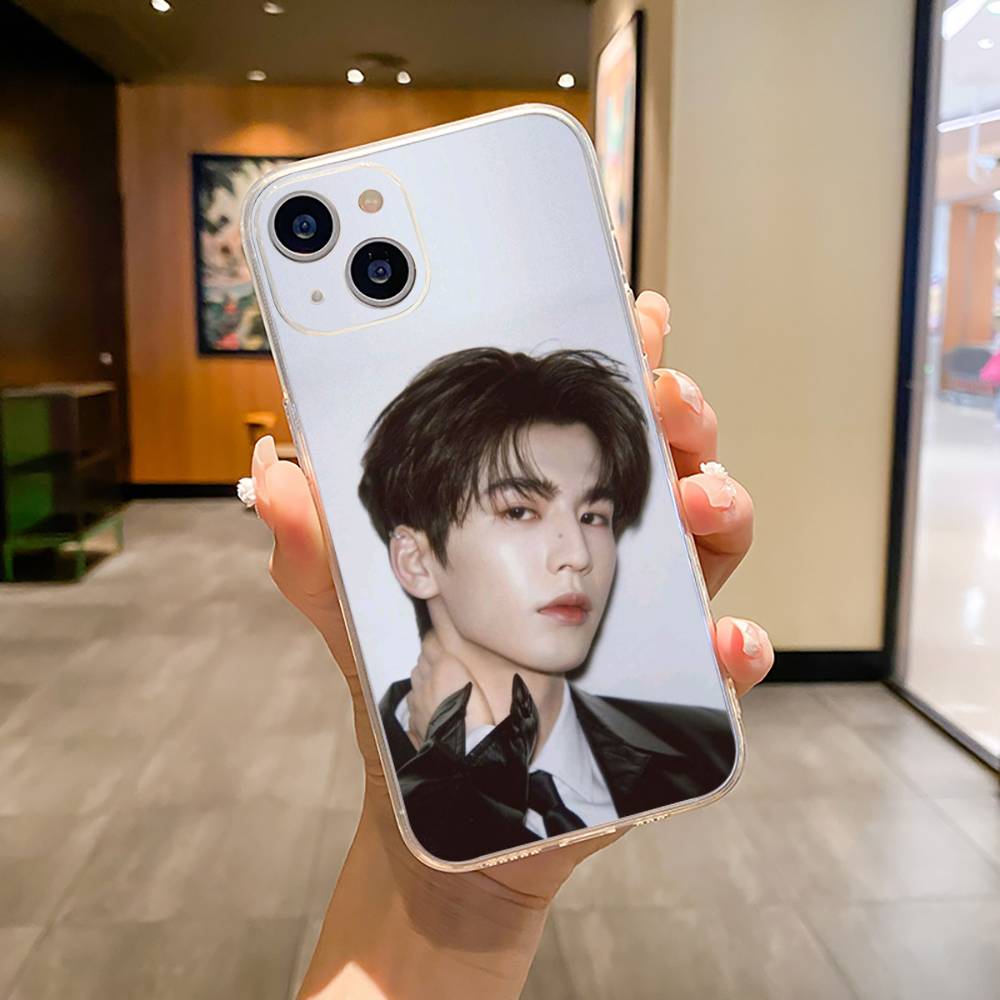 Actor Linghe Zhang Phone Case For iPhone17,16,15,14,13,12,11 ,Pro Max,16/15/14 Plus Soft Silicone Transparent Cover