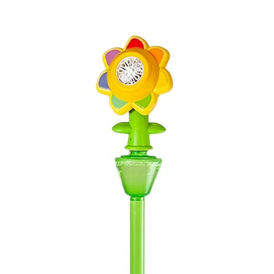Automatic Torch Bubble Machine with LED Lights Adjustable Height Bubble Maker Rechargeable Automatic Blower for Outdoor Weddings Parties