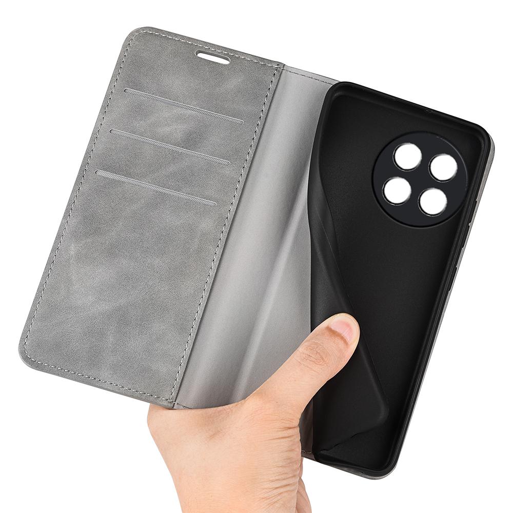 For OnePlus Ace 2 5G/11R 5G Skin-touch Stand Wallet Case PU Leather Flip Phone Cover