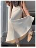 High Waist Woolen Fishtail Skirt - Autumn/Winter 2026, Slimming A-Line Long Skirt for Women.