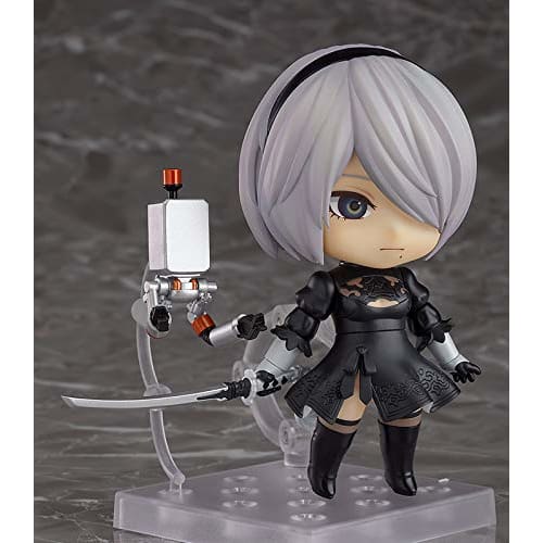 Square Enix Nendoroid NieR Automata 2B YoRHa No. 2 Type B Non-scale Plastic Painted Movable Figure Second Resale