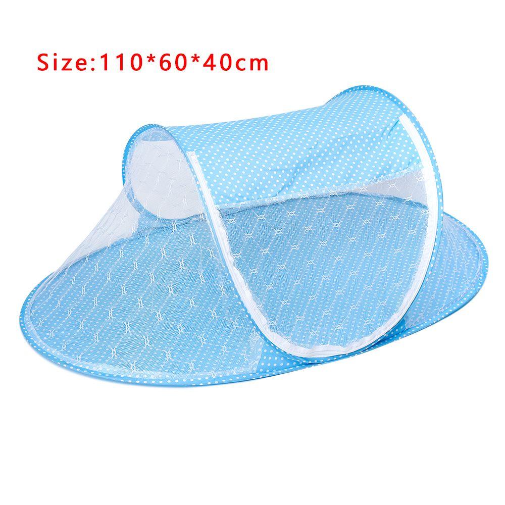 Foldable Kids Baby Summer Bed Room Netting Canopy Bedding Dome Tent Mosquito Net Mesh Fabric Border Decor Insect Prevention
