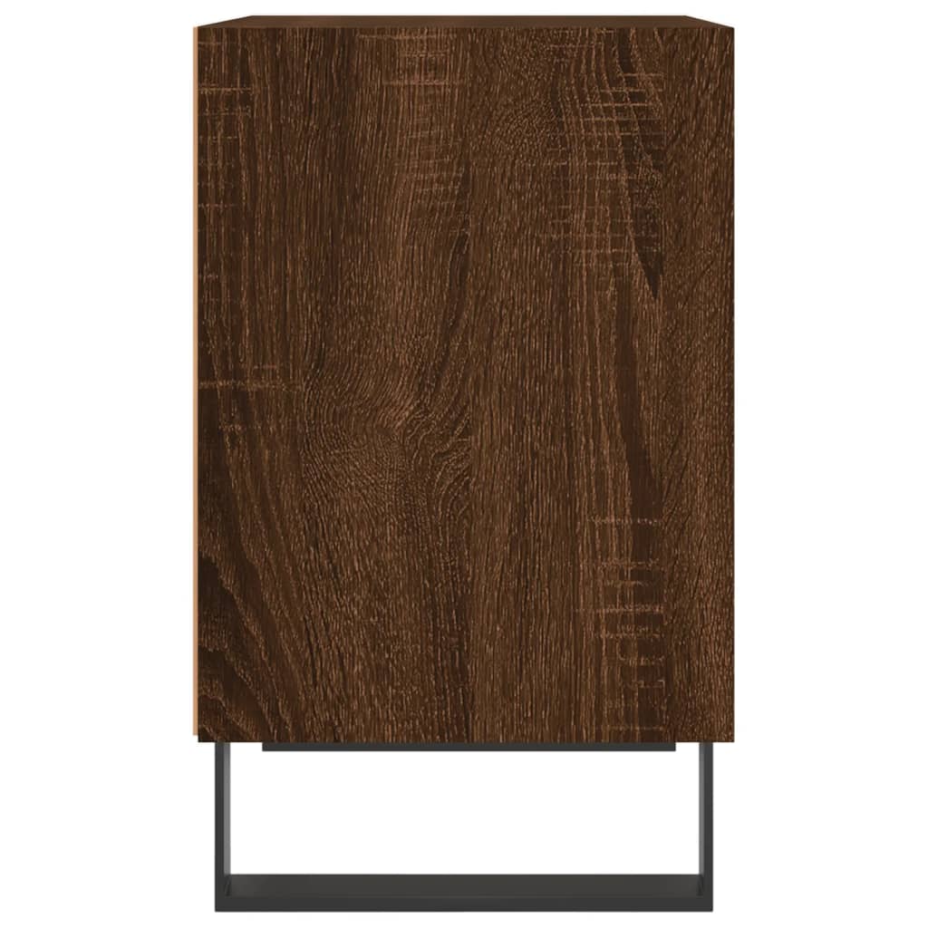 Nightstands 2 pcs. Brown Oak Look 40 x 30 x 50 cm Engineered Wood