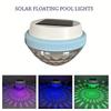 LED Solar Schwimmende Lichter Heißwasserquellen Lichter Pool Lichter Pool Landschafts Lichter Farbwechselnde Pool Lichter Dekorationslichter Umgebungslicht