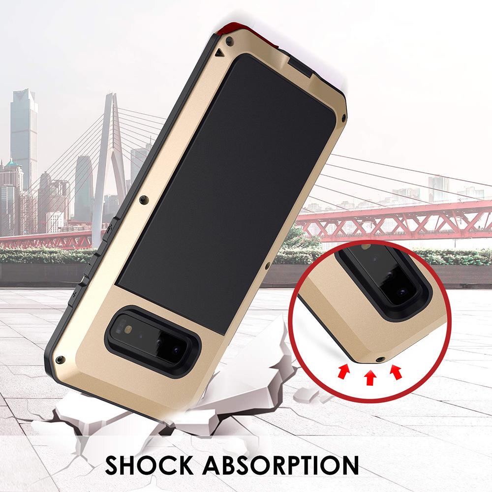 Metal 3-Proof Phone Case for iPhone 11/13, Samsung S20/Note 20, Huawei P30 - Durable & Shock Resistant Design.