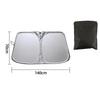 1pc Car Windshield Sun Shade Cover Foldable Front Window Sun Visor Blocks UV Refletive Car Parasol Sunshade Protector CoverWindshield Sunshades 1