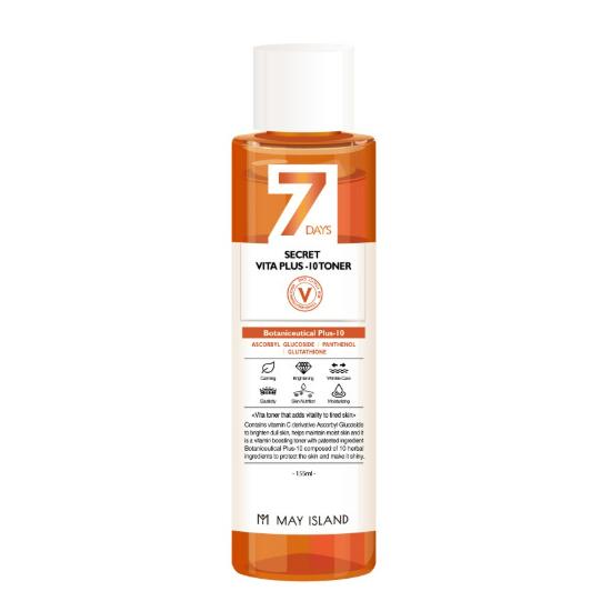 MAY ISLAND 7 Days Secret Vita Plus-10 Toner 155ml 155ml