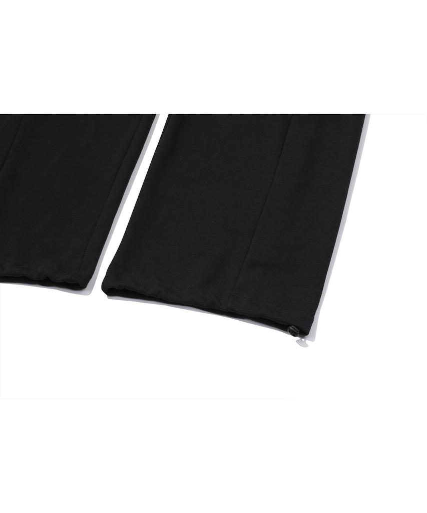 CPGN STUDIO Sleeve Star Curved Sweatpants Black