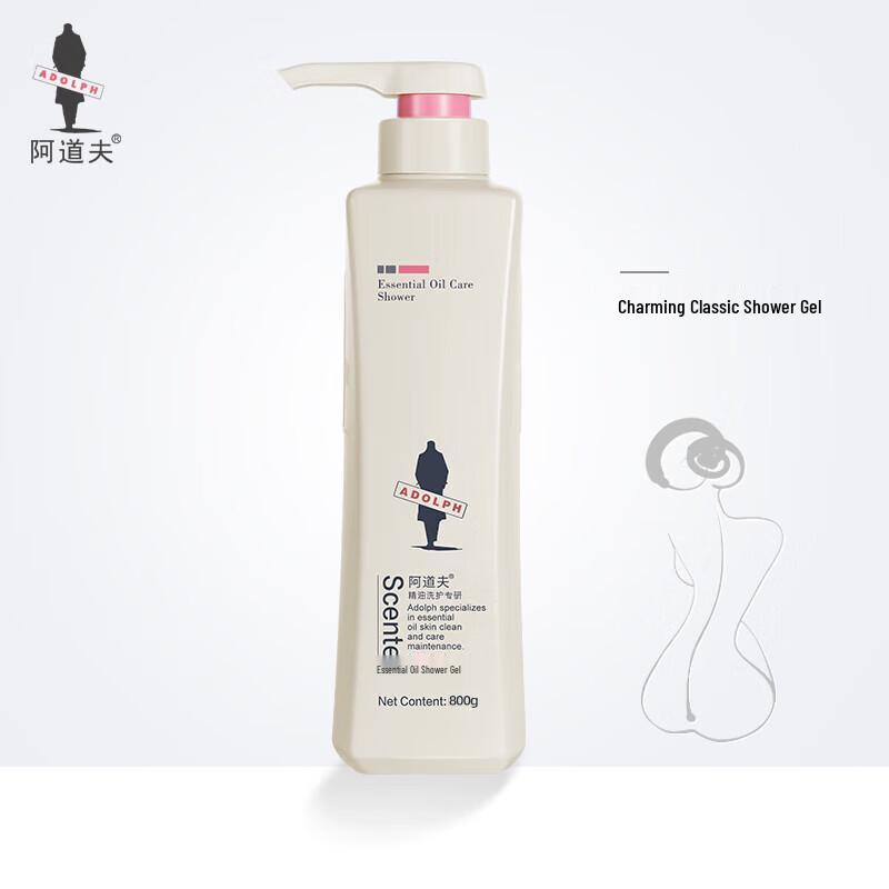 Adolph Essentiële Olie Shampoo & Douchegel 800ml Set