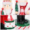Nutcracker Ornament Craft Desktop Adornment Xmas Wooden Table Dining Adorable Christmas