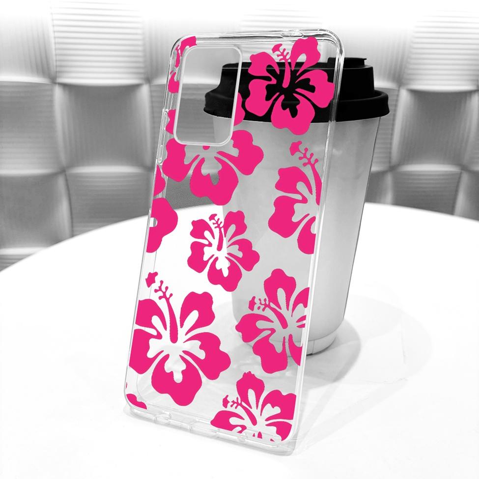 Transparent For Samsung Galaxy A72 4G Case Cute Fashion Flowers Funny Painted Casing For Samsung A72 4G SM-A725M SM-A725F Cover