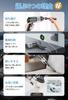 DAYUIRA Handheld Vacuum Cleaner Powerful Car Vacuum 5 4000mAh USB for Keyboard Furniture Car Interior Home Commercial Includes Japanese Instruction