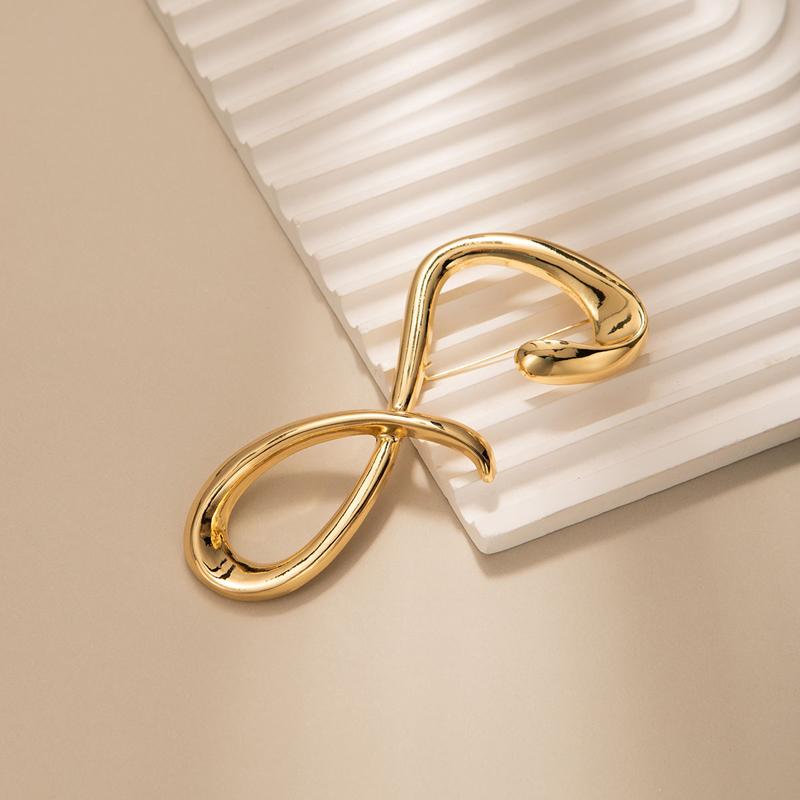 Exaggerated 8 Brooches for Women Men Luxury Exquisite Large Number Brooch Vintage Coat Pin Versatile Clothing Accessories Gift