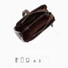 Women's Shoulder Bag Genuine Leather Zipper Purse Luxury Cowhide Crossbody Bags Female Handbag Hobos Messenger Tote Bag