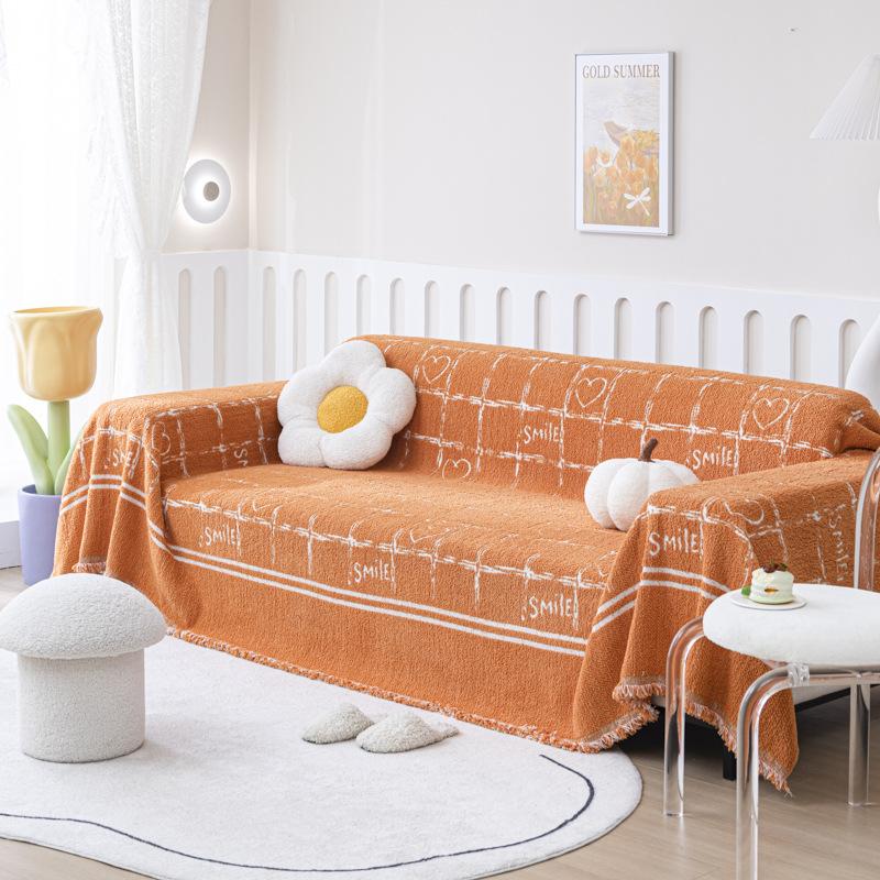 Sofa Towel Cover Cloth Sofa Cover Universal Cushion Full Covered Four Seasons Universal Thickened Sofa Blanket