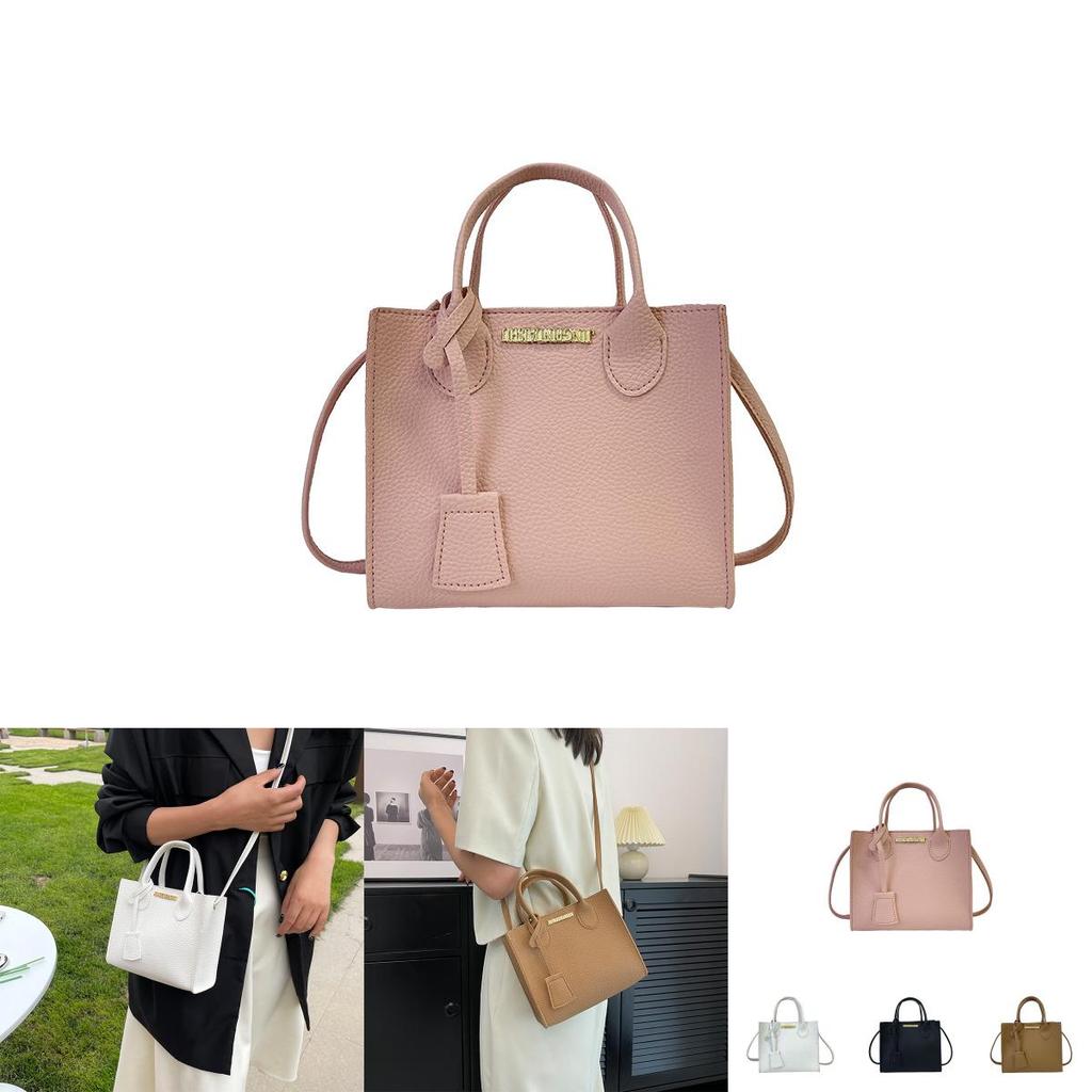 Stylish Pu Leather Handbag Trendy Litchi Grain Shoulder Bag For Women 2023 Fashion