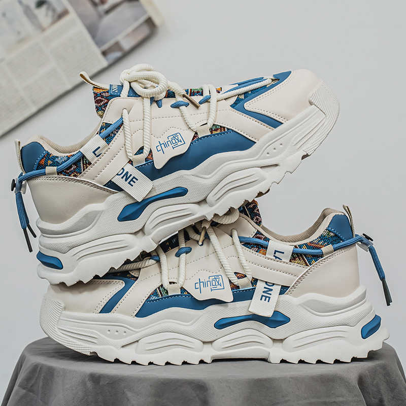 Fashion Thick-heeled Massive Summer Golf Shoes Heels White Wedding Shoes Man Dress Shoes For Mens Sneakers Sport Trainers Beskets