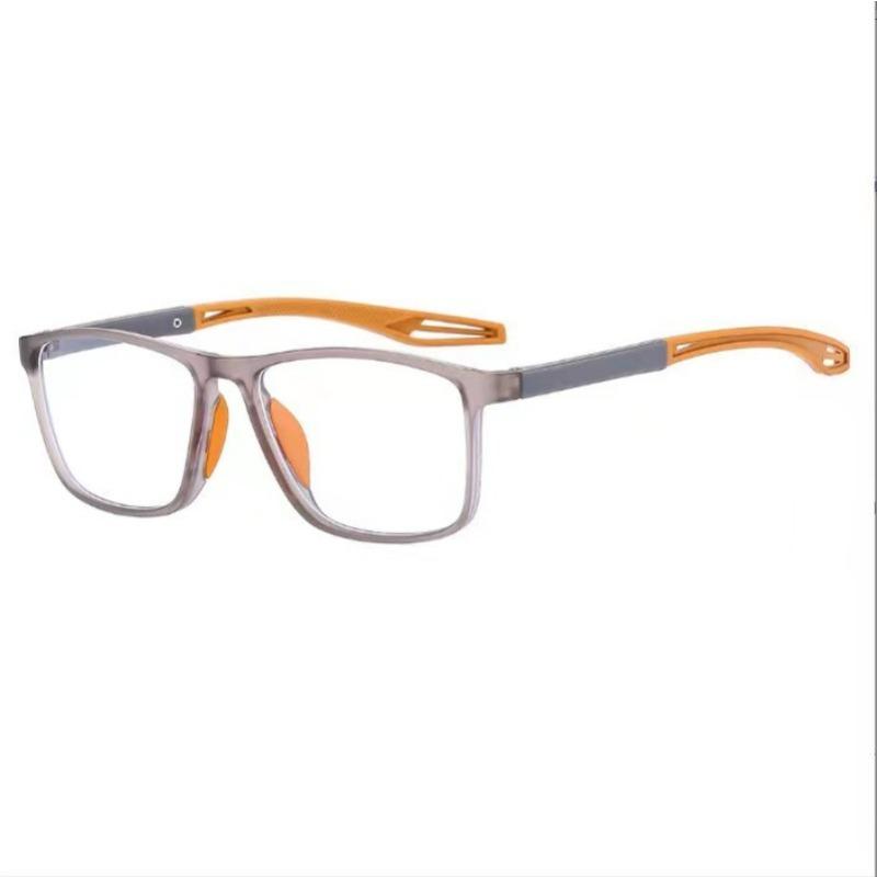 Classic sports reading glasses with free indoor and outdoor switching ultra light frame soft and anti slip legs