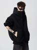 American Men's Retro Heavyweight Hoodie: Casual Autumn Streetwear, Versatile Loose-Fit Jacket, Trendy High-Street Couple's Cardigan.
