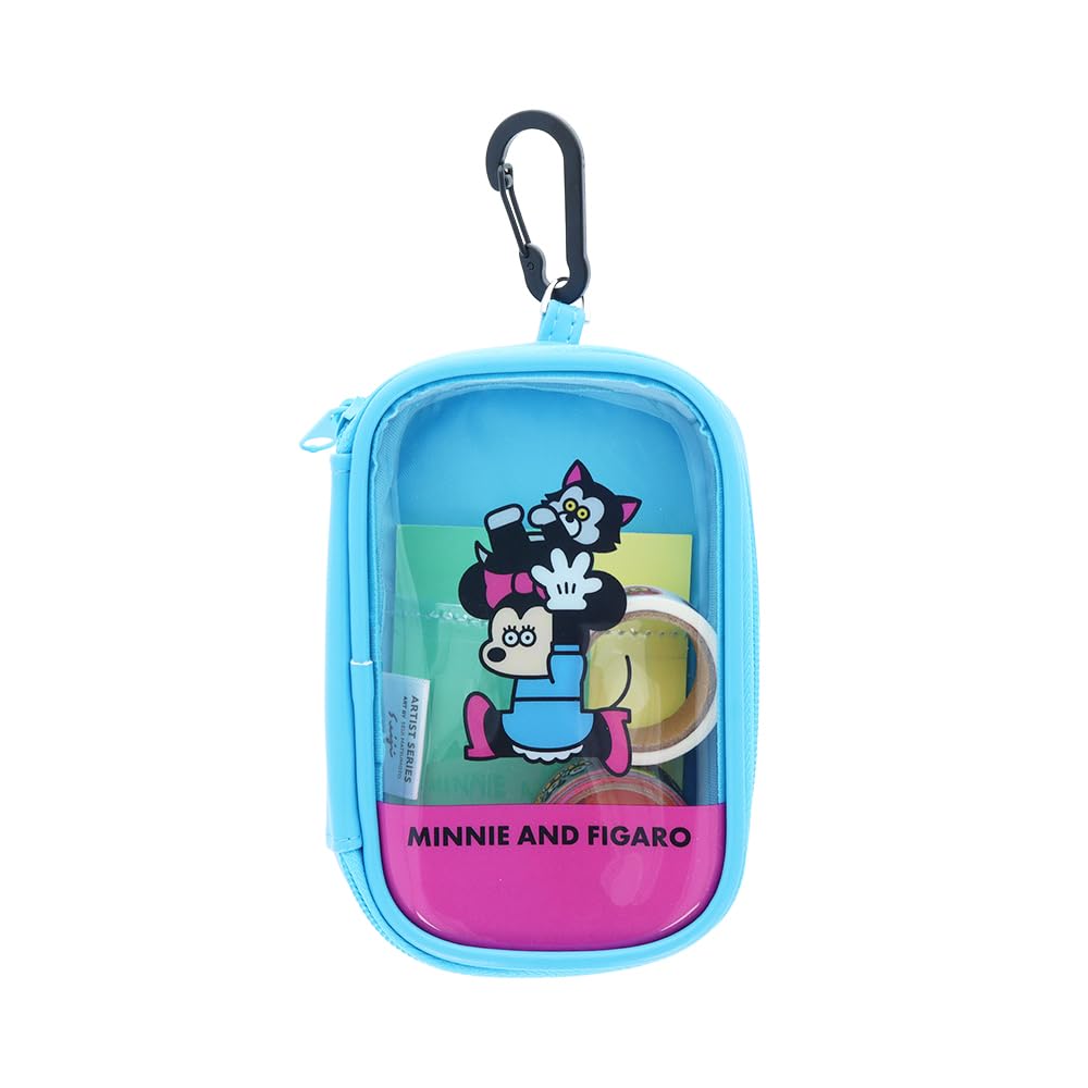 Stationery Disney Pouch with Carabiner Seiji Matsumoto X Disney Standard Minnie Mouse S2335700 Sun-Star