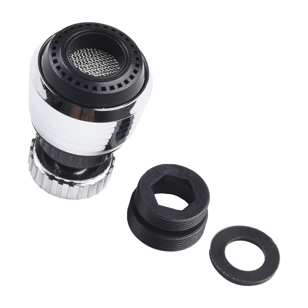 New Practical Kitchen Sprayer Bubbler Faucet Extender Shower Head Filter Rotating Single Spiral Type Anti-splas Manual