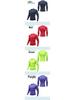 Solid Color Long Sleeve Quick-Dry Athletic Base Layer - Breathable, Elastic, Sweat-Wicking for Running, Basketball, and Football.