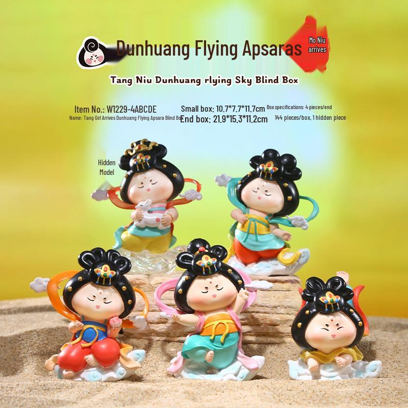 Neunschwänziger Fuchs Treibsand Blind Box: Elegante Dekoration für Schlafzimmer & Wohnzimmer