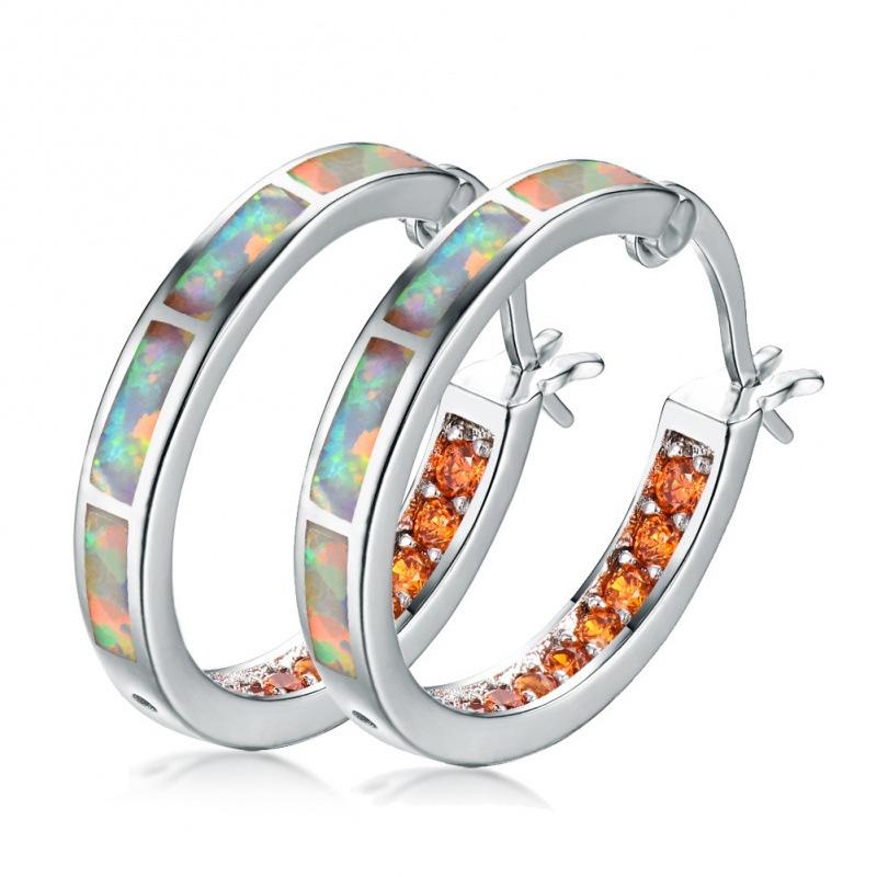 New opal earrings electroplated earrings women s ebay new jewelry earrings