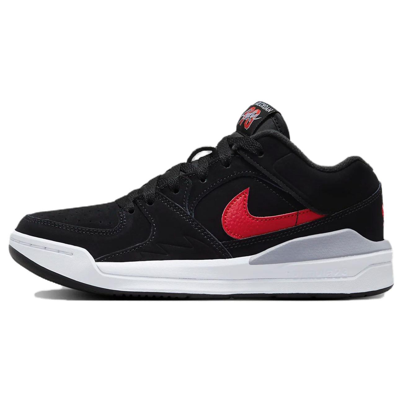 

Детские кроссовки Air Jordan Jordan Stadium 90 GS Bred черный белый цементно-серый FZ4185-010