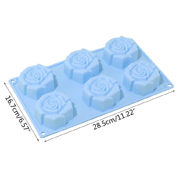 Rose Silicone Cake Mold for Dessert Baking Bakeware Pan Decorating Tool