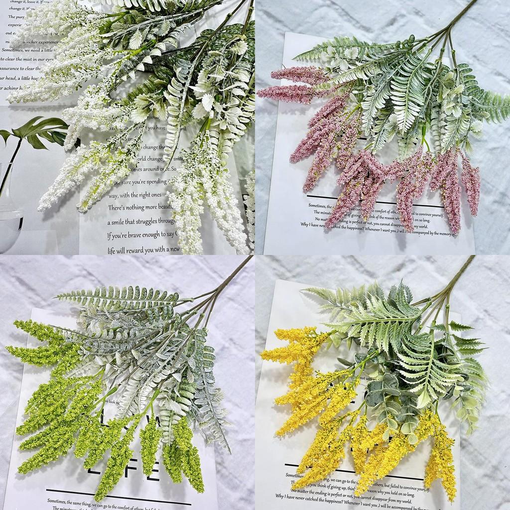 Euphrasia Ten Pectinata Plastic Faux Flower Plant For Home Decor And Event Use