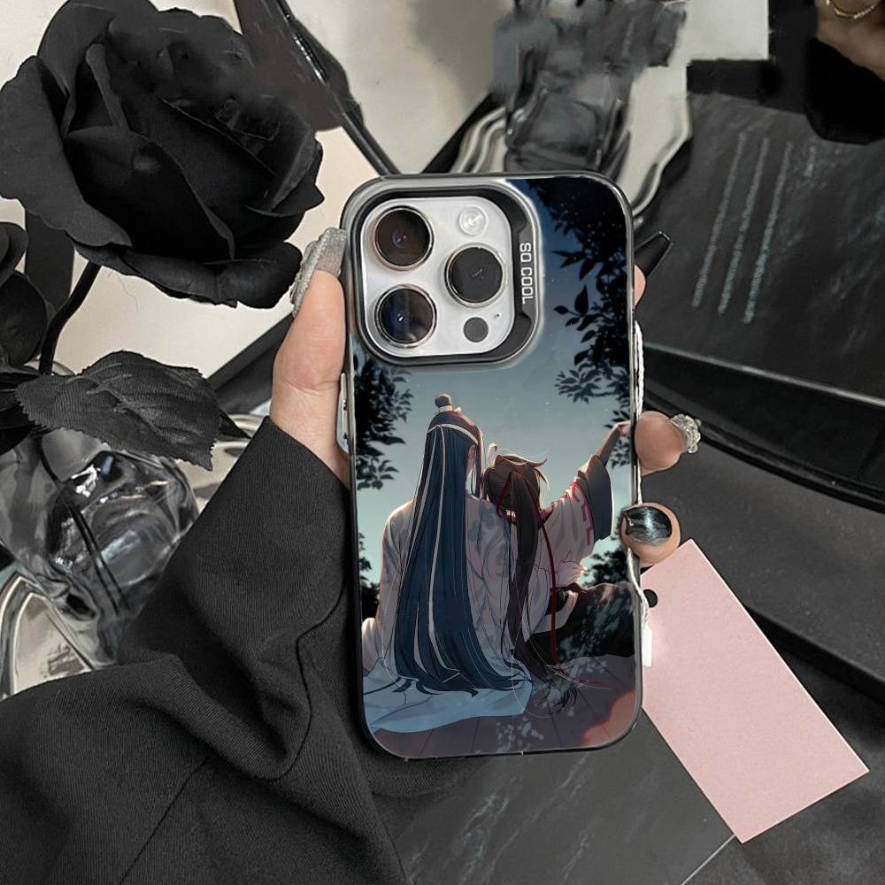 Grandmaster U-Demonic Cultivation Phone Case For iPhone17, 16,15,14,13,12 Pro Max Black Candy Matte Shockproof Cover