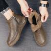 Inverno novos homens botas de neve masculino de alta qualidade sapatos esportivos moda casual sapatos de algodão quente confortável botas leves para homem