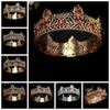Shiny King Crown Hair Ornaments Princess Tiara Exquisite Baroque Crown  Man