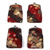 COCOLUCK Coco Luck Clasp Purse with Japanese Gold Nishijin Accessory Cigarette Made in Vertical Pattern, Brocade, Weave, Wallet, Case, Case, Pouch,