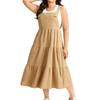 Modisches, locker sitzendes Freizeitkleid für Damen in verschiedenen Farben