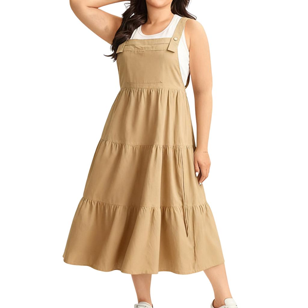 Modisches, locker sitzendes Freizeitkleid für Damen in verschiedenen Farben