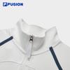 FILA FUSION Women's Stand Collar Knit Pullover Hoodie
